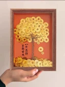 DIY Servet Ağacı Fotoğraf Çerçevesi Malzeme Seti - Tutkal Tabancası + 2 Tutkal Çubuğu 8 inç - 2