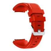 Gpack Samsung Galaxy Watch 3 45mm Kordon Silikon Çizgili Silikon Kançalı - 4