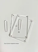 Akrilik Manyetik Fotoğraf Çerçevesi - 5 inç - 2'li Paket Şeffaf (Fotoğrafsız) - 4