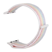 Gpack Apple Watch SE 44 mm Kordon Kumaş CırtCırtlı Kordon - 5