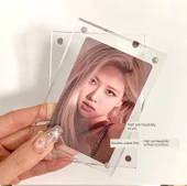 Akrilik Manyetik Fotoğraf Çerçevesi - 5 inç - 2'li Paket Şeffaf (Fotoğrafsız) - 8
