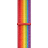 Gpack Apple Watch SE 44 mm Kordon Kumaş CırtCırtlı Kordon - 3