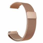 Gpack Amazfit Stratos 3 Kordon Hasır Metal Örgülü Ayarlanabilir - 1