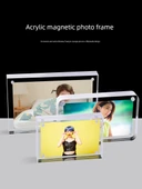 Akrilik Şeffaf Fotoğraf Çerçevesi 8 inç 203*152mm - Yuvarlak - 2