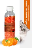 Electron  Kedi Kumu Kokusu, Koku Giderici Granül, Portakal Ferahlatıcı Etkili, Kokusuz Tuvalet Için, 250ml thumbnail 1