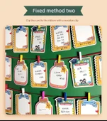 Sınıf İçi İlham Verici Hedef Duvar Stickerları - [20] İstediğin Gibi +20 Püskül +20 m Kurdele +2 Yapışkan Kanca - 10