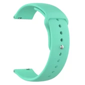 Gpack Amazfit GTR 2e Kordon Mat Düz Renkli Silikon - 10