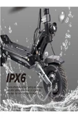 HLY  Tiger 10 V3 Su Geçirmez Elektrikli Scooter 2000 W thumbnail 2