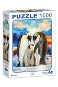 PENGUEN AİLESİ 1000 PARÇA PUZZLE - 1