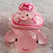 Işıltılı Kaplumbağa Sürpriz Paket - [Bağımsız Sürpriz Paket 3cm] 50 Adet Işıltılı Kaplumbağa - 5