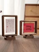 Manyetik Hat Tablo Çerçevesi - 7 inç Kayın Dikey - 4