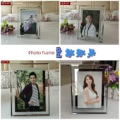 Modern Cam Fotoğraf Çerçevesi Büyük B5 (18.2*25.7cm) - Çift Taraflı Şeffaf - 12
