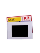 Yapışkanlı Çerçeve A4 - Sarı - Film Kaplı - 5