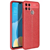 Gpack Oppo A15S Kılıf Niss Silikon Deri Görünümlü thumbnail 1