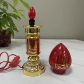 Elektrikli Bereket Tanrısı Buda Lamba Mumluk - 25cm Tekli - 11