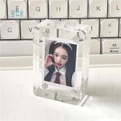 Manyetik Akrilik Mini Kart Fotoğraf Çerçevesi - 7x12 cm - 1.0 mm Kalınlık - 6