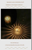 Çizgili Cam Aromaterapi Mumluk - Tealight Mum Kabı - 75100 - 12