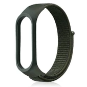 Gpack Xiaomi Mi Band 6 Kordon Cırtcırt Kumaş Kordon Velcro - 5