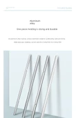 Metal Afiş Asma Aparatı - Tek Çubuklu 120cm - 10