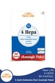 New Life 4 Hepa 90 Yumuşak Kapsül - Silibin Fosfolipid - Kolin - Enginar Yaprağı ve Karahindiba Kök Ekstresi thumbnail 1
