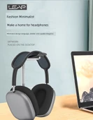 Kulaklık Standı - Siyah Geniş Metal Taban Kavisli - 7