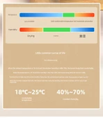 Sıcaklık ve Nem Ölçer - 5'li Paket Çift Ekran Hızlı Gösterge Higrometresi thumbnail 10