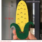 Keçe Meyve Sebze Duvar Stickerı - Karpuz - 5 Adet - 12