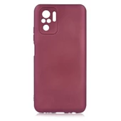 Gpack Xiaomi Redmi Note 10S Kılıf Kamera Korumalı Mat Soft Premier SilikonNano Glass - 5
