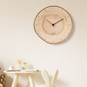Salon Duvar Saati - 30 cm - Dijital ve Ölçekli - 10