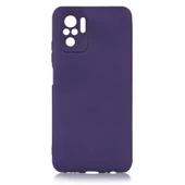 Gpack Xiaomi Redmi Note 10S Kılıf Kamera Korumalı Mat Soft Premier SilikonNano Glass - 4