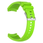 Gpack Amazfit Bip U Kordon Silikon Kançalı Ayarlanabilir KRD 18 Yeşil - 1