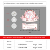 Sanrio Çocuk Odası Kapı Tabelası Duvar Dekoru - Prenses Kapı Plakası 2A10mm - Küçük Boy - 1