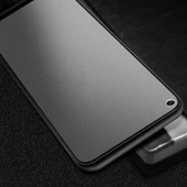 Gpack Oppo A74 4G Full Mat Ekran Koruyucu Siyah - 4