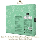 Beta Tea Hediyelik Bitki ve Meyve Çayları 60'lı Karışık Kutu, Harmony Series (12x5 Adet) - 4