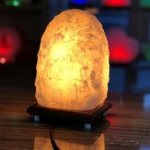 Tuz Lambası 3-4 Kg Beyaz Tuzdan Işık Geçirgenliği Yüksek 1. Kalite thumbnail 3