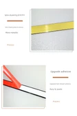 Su Geçirmez PVC Dekoratif Bant - Siyah 5m x 0.8cm - 11