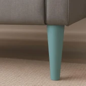 Ahşap Ayak 15 Cm Su Yeşili M8 Civatalı Bağlantı Aparatlı Dolap Mobilya Koltuk Kanepe Destek Ayağı Ayakları thumbnail 4