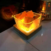 Aromaterapi Tütsü Taşı Kristal Cam Kabı - Pudra Kristal 200g - 10