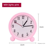 Çocuk Akıllı Çalar Saat - Büyük Boy - Gece Lambalı Pembe (Pilsiz) thumbnail 1