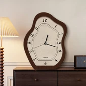 Retro Masa Saati - Antik Çin Tarzı - Uzun Yıllar-A: 35x25cm thumbnail 2