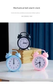Çocuk Akıllı Çalar Saat - Büyük Boy - Gece Lambalı Pembe (Pilsiz) thumbnail 11