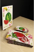 kutuTR Ahşap Çubuk Puzzle, 10lu Set Puzzle, Meyveler Puzzle, Montesorri Puzzle - 2