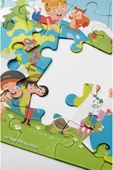 kutuTR Çocuklar Için Eğitici Ve Öğretici Ahşap 24 Parça Renkli Puzzle 3lü Set 2 - 4