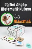 kutuTR Notpa Eğitici Ahşap Matematik Kutusu, Ahşap Matematik Magnetler 3set - 1