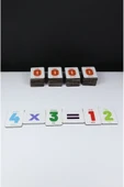 kutuTR Notpa Eğitici Ahşap Matematik Kutusu, Ahşap Matematik Kartlar Rakamlar Ve Işlemler 10 Setlik Kutu - 7