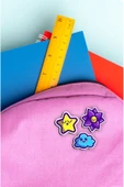 kutuTR NOTPA Karakter UV Baskılı 3'lü İğneli Ahşap Rozet 5cm - 2