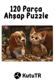 kutuTR Ahşap Puzzle 30x40 cm Ebadında 120 parça M9 - 3