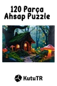 kutuTR Ahşap Puzzle 30x40 cm Ebadında 120 parça M1 - 2