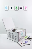 kutuTR Notpa Eğitici Ahşap Matematik Kutusu, Ahşap MAtematik Kartlar Ve Magnetler - 6