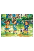 kutuTR Çocuklar Için Eğitici Ve Öğretici Ahşap 32 Parça Renkli Puzzle 3lü Set 321 - 4